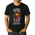 Softball Dad My Favorite Softball Player Calls Me Dad Men's Casual T-Shirt Black