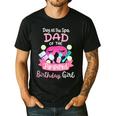 Spa Birthday Party Dad Of The Pampered Bday Girl Family Men's Casual T-Shirt Black