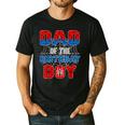 Spider Web Birthday Party Dad Of The Birthday Boy Men's Casual T-Shirt Black
