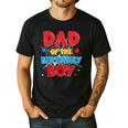 Spider Web Family Matching Dad Of The Birthday Boy Men's Casual T-Shirt Black