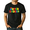 Super Gamer Dad Unleashed Celebrating Fatherly Powers Men's Casual T-Shirt Black Super Gamer Dad Unleashed Celebrating Fatherly Powers Men's Casual T-Shirt Black