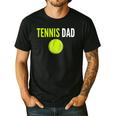 Tennis Dad For Men Tennis Dad Humor Tennis Lover Men's Casual T-Shirt Black