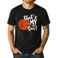 That's My Son Basketball Lovers For Mom Or Dad Men's Casual T-Shirt Black That's My Son Basketball Lovers For Mom Or Dad Men's Casual T-Shirt Black