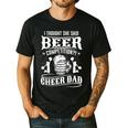 I Thought She Said Beer Competition Cheer Dad Men's Casual T-Shirt Black I Thought She Said Beer Competition Cheer Dad Men's Casual T-Shirt Black