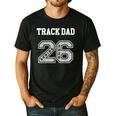 TRACK DAD 2026 SENIOR TRACK DAD SENIOR CLASS 26 Men's Casual T-Shirt Black
