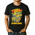 Transformers Father's Day Bumblebee My Dad Is Brave Men's Casual T-Shirt Black