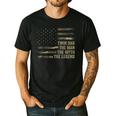 Twin Dad Camo USA Flag Twin Dad The Man The Myth The Legend Men's Casual T-Shirt Black