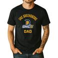 UNC Greensboro UNCG Spartans Arched Dad Men's Casual T-Shirt Black