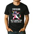 Unicorn Dad Girl Birthday Party Clothing Papacorn Men's Casual T-Shirt Black