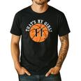 Unique That's My Girl 11 Basketball Player Mom Or Dad Men's Casual T-Shirt Black
