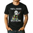 Vintage Father Son Family Autistic Kids Autism Awareness Dad Men's Casual T-Shirt Black Vintage Father Son Family Autistic Kids Autism Awareness Dad Men's Casual T-Shirt Black