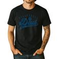 Volleyball Dad Daddy Father's Day Men's Casual T-Shirt Black