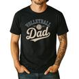 Volleyball Dad Men's Casual T-Shirt Black