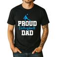 Volleyball Player Team Dad Father Proud Volleyball Dad Men's Casual T-Shirt Black Volleyball Player Team Dad Father Proud Volleyball Dad Men's Casual T-Shirt Black