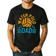 Water Polo Dad Father's Day Sports Fan Player Coach Daddy Men's Casual T-Shirt Black Water Polo Dad Father's Day Sports Fan Player Coach Daddy Men's Casual T-Shirt Black