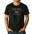 Wizard Dad Shirt Cute Magical Men's Casual T-Shirt Black Wizard Dad Shirt Cute Magical Men's Casual T-Shirt Black