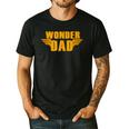 Wonder Dad Men's Casual T-Shirt Black