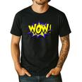 Wow T Shirt WOW Dad Mom Men Women Boys Girls Tee Men's Casual T-Shirt Black Wow T Shirt WOW Dad Mom Men Women Boys Girls Tee Men's Casual T-Shirt Black