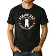 Wrestling Senior Dad The Final Match 2026 Men's Casual T-Shirt Black