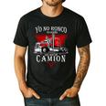 Yo No Ronco Yo Sueno Que Soy Un Camion Latin Dad Spanish Men's Casual T-Shirt Black