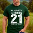 21st Birthday Dad Mom 21 Year Old Daughter Family Squad Men's Casual T-Shirt Forest