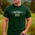 Air Force Dad United States US Air Force Father's Day 2023 Men's Casual T-Shirt Forest