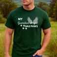 My Angel Has Paws Shirt Pet Memorial Cat Dog Dad Mom Men Women Girls Kids Men's Casual T-Shirt Forest