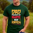 Anime Fathers Day Japanese Manga Otaku Kawaii Anime Dad Men's Casual T-Shirt Forest