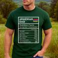 Armenian Dad Nutrition Facts National Pride For Dad Men's Casual T-Shirt Forest