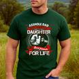 Asshole Dad And Smartass Daughter Best Friend For Life Men's Casual T-Shirt Forest