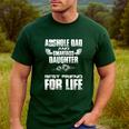 Asshole Dad And Smartass Daughter Best Friend For Life Shirt Men's Casual T-Shirt Forest