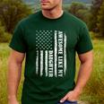 Awesome Like My Daughter Men For Dad Fathers Day Men's Casual T-Shirt Forest