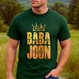 Baba Joon Persian Dad Iran Quote Iranian Fathers Day Men's Casual T-Shirt Forest