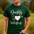 Baby Reveal Valentine Pregnancy Announce Daddy Shirt Men's Casual T-Shirt Forest