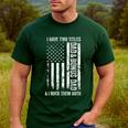 ON BACK I Have Two Titles Dad Bonus Dad Fathers Day Step Dad Men's Casual T-Shirt Forest ON BACK I Have Two Titles Dad Bonus Dad Fathers Day Step Dad Men's Casual T-Shirt Forest