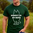 Bandit Is My Hero Kid's Show Dad Dog Men's Casual T-Shirt Forest
