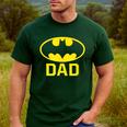 Batman Bat Dad Men's Casual T-Shirt Forest