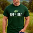 Beer Dad Shirt Cute Hops Drinking Men's Casual T-Shirt Forest