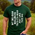 Belgian Malinois Mom Dad Dog Lover Women Men Kids Men's Casual T-Shirt Forest Belgian Malinois Mom Dad Dog Lover Women Men Kids Men's Casual T-Shirt Forest