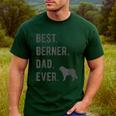 Best Berner Dad Ever Bernese Mountain Dog Lovers Dad Men Men's Casual T-Shirt Forest
