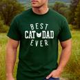 Best Cat Dad Ever For Daddy Father's Day Birthday For Men Men's Casual T-Shirt Forest