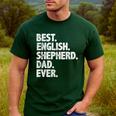 Best English Shepherd Dad Ever Dog Owner Daddy Father's Day Men's Casual T-Shirt Forest Best English Shepherd Dad Ever Dog Owner Daddy Father's Day Men's Casual T-Shirt Forest
