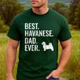 Best Havanese Dad Ever Cool Dog Owner Men's Casual T-Shirt Forest