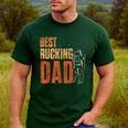 Best Rucking Dad Ruck Backpack Rucksack Workout Rucking Men's Casual T-Shirt Forest