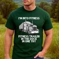 Best Truck Driver Art For Men Dad Women Trucking CDL Trucker Men's Casual T-Shirt Forest
