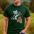 Best Yorkie Dad Ever Dog Yorkie I Love Yorkie Dad Men's Casual T-Shirt Forest