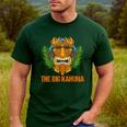 The Big Kahuna Hawaiian Tiki Dad Boss T-Shirt Men's Casual T-Shirt Forest The Big Kahuna Hawaiian Tiki Dad Boss T-Shirt Men's Casual T-Shirt Forest