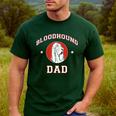 Bloodhound Dad Dog Father Men's Casual T-Shirt Forest