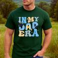 In My Blue Dad Era Cool Dad Father's Day Men's Casual T-Shirt Forest In My Blue Dad Era Cool Dad Father's Day Men's Casual T-Shirt Forest