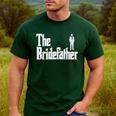 The Bridefather Father Of Bride Dad Wedding Rehearsal Dinner Men's Casual T-Shirt Forest